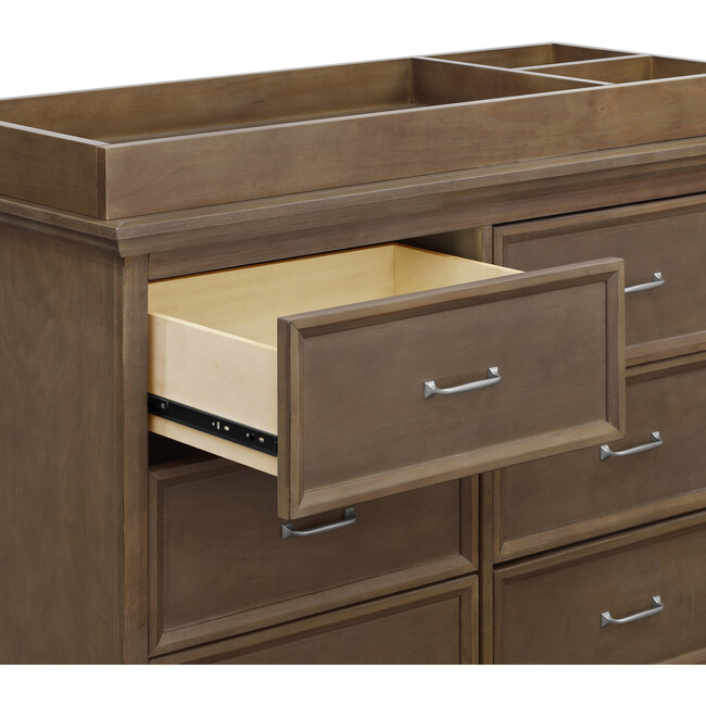 Foothill-Louis 6-Drawer Dresser, Mocha - Dressers - 3