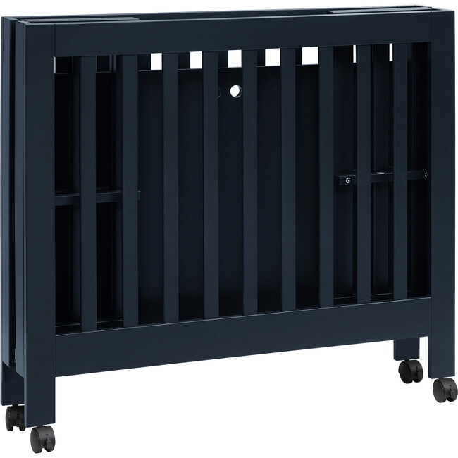 Origami Mini Crib, Navy - Cribs - 7