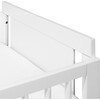 Junior Bed Conversion Kit for Hudson and Scoot Crib, White - Cribs - 5 - thumbnail