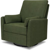 Ethan Swivel Recliner, Forest Green - Glider - 1 - thumbnail