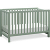 Colby 4-In-1 Low-Profile Convertible Crib, Light Sage - Cribs - 1 - thumbnail