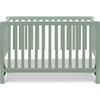 Colby 4-In-1 Low-Profile Convertible Crib, Light Sage - Cribs - 4