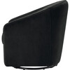 Madison Swivel Glider, Black Velvet - Nursery Chairs - 3 - thumbnail