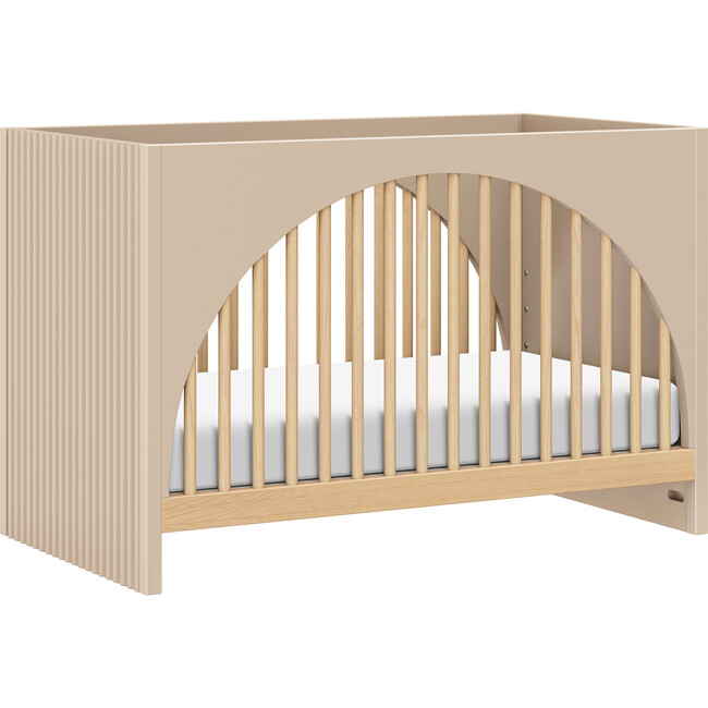 Moab 3-in-1 Convertible Crib in Taupe / Ash