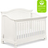 Louis 4-in-1 Convertible Crib, Warm White - Cribs - 7