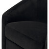 Madison Swivel Glider, Black Velvet - Nursery Chairs - 4 - thumbnail