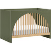 Moab 3-in-1 Convertible Crib in Olive / Ash - Cribs - 1 - thumbnail