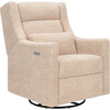 Kiwi Plus Power Recliner and Swivel Glider with Power Adjustable Headrest and USB Port in Chai Shearling - Glider - 1 - thumbnail