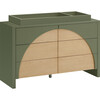 Moab 6-Drawer Assembled Dresser in Olive / Ash - Dressers - 3