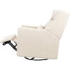 Kiwi Plus Power Recliner and Swivel Glider with Power Adjustable Headrest and USB Port in Almond Teddy Loop - Glider - 3 - thumbnail