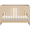 Moab 3-in-1 Convertible Crib in Taupe / Ash - Cribs - 5