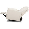 Ethan Swivel Recliner, Cream Linen - Nursery Chairs - 8 - thumbnail
