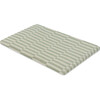 All-Stages GOTS Certified Organic Muslin Cotton Bassinet Sheet, Moss Stripe - Crib Sheets - 3 - thumbnail