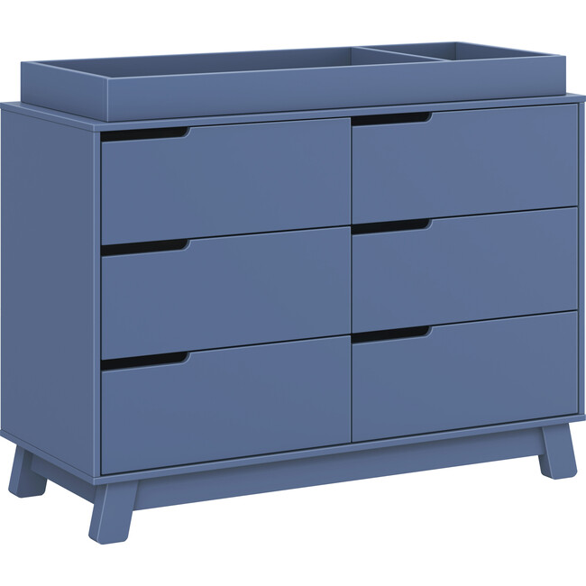 Universal Wide Removable Changing Tray in Cove Blue