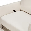 Ethan Swivel Recliner, Cream Linen - Nursery Chairs - 10 - thumbnail