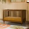 Lolly 3-In-1 Convertible Crib With Toddler Bed Conversion Kit, Natural Walnut - Cribs - 10