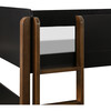 Tiptoe Bunk Bed, Black & Natural Walnut - Beds - 4