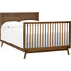Palma 4-In-1 Convertible Crib With Toddler Bed Conversion Kit, Natural Walnut - Cribs - 6
