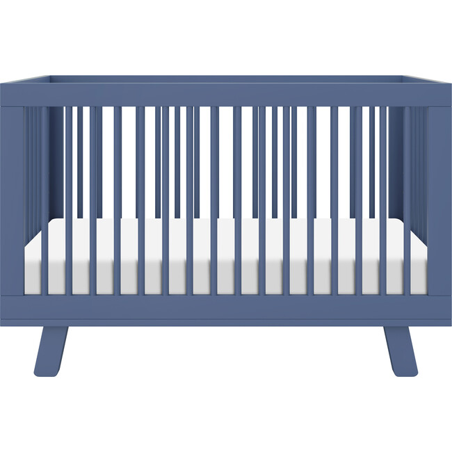 Hudson 3-In-1 Convertible Crib With Toddler Bed Conversion Kit, Cove Blue - Cribs - 4