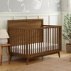 Palma 4-In-1 Convertible Crib With Toddler Bed Conversion Kit, Natural Walnut - Cribs - 9