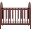 Bondi Cane 3-In-1 Convertible Crib, Crimson & Natural Cane - Cribs - 3