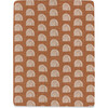 All-Stages Midi Crib Sheet, Terracotta Rainbow - Crib Sheets - 1 - thumbnail