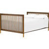 Gelato 4-in-1 Convertible Crib with Toddler Bed Conversion Kit, Natural Walnut & Gold Feet - Cribs - 7 - thumbnail