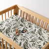 All-Stages Midi Crib Sheet, Olive Branches - Crib Sheets - 2 - thumbnail