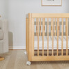 All-Stages Midi Crib Sheet, Oat Stripe - Crib Sheets - 3 - thumbnail