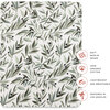 All-Stages Midi Crib Sheet, Olive Branches - Crib Sheets - 5 - thumbnail