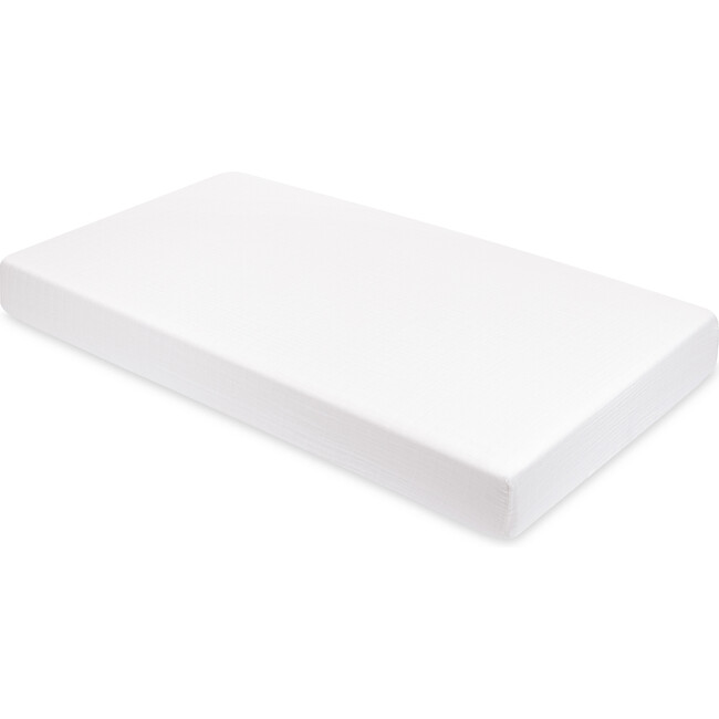 Organic Muslin Cotton Crib Sheet, White