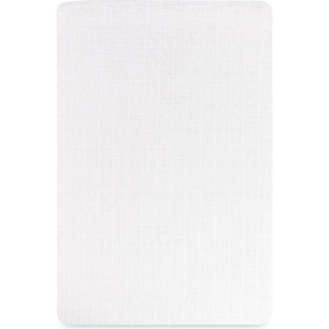 All-Stages Bassinet Sheet, White