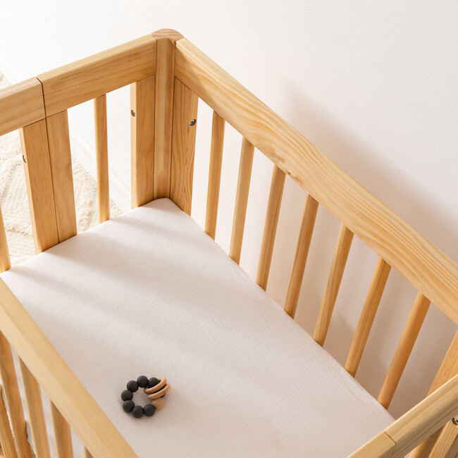 All-Stages Bassinet Sheet, White