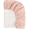 Organic Muslin Cotton Mini Crib Sheet, Daisy - Crib Sheets - 4 - thumbnail