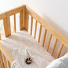 All-Stages Bassinet Sheet, Oat Stripe - Crib Sheets - 2 - thumbnail