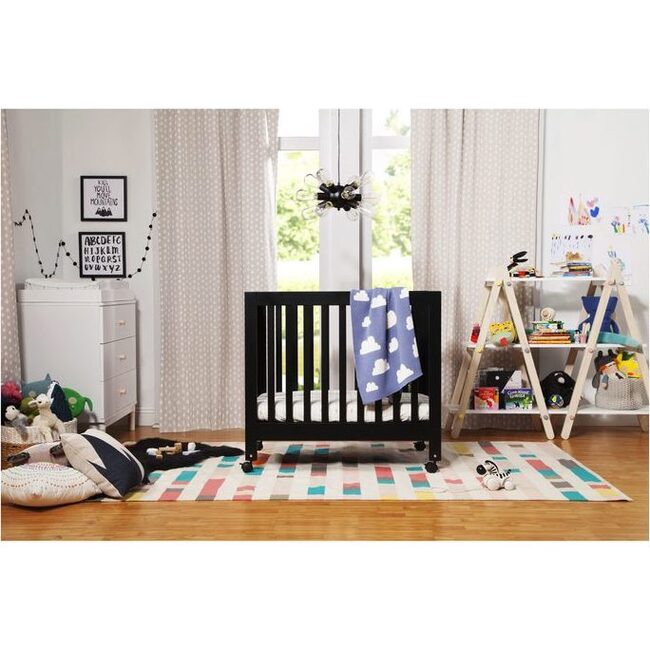 Origami Mini Crib, Black