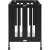 Origami Mini Crib, Black - Cribs - 3
