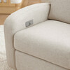 Nami Electronic Recliner & Swivel Glider Recliner With USB Port, Performance Beach Eco-Weave & Light Wood Base - Nursery Chairs - 5