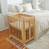 All-Stages Bassinet Sheet, Oat Stripe - Crib Sheets - 4 - thumbnail