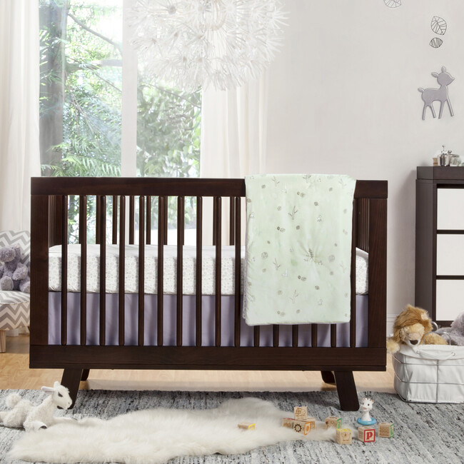 Hudson 3-in-1 Convertible Crib with Toddler Bed Conversion Kit, Espresso - Cribs - 2