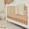 Lolly 3-in-1 Convertible Crib with Toddler Bed Conversion Kit, White - Cribs - 4 - thumbnail