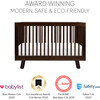 Hudson 3-in-1 Convertible Crib with Toddler Bed Conversion Kit, Espresso - Cribs - 9