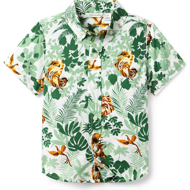 The Poplin Shirt, Green