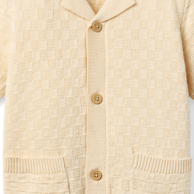 The Collared Sweater Shirt, Khaki