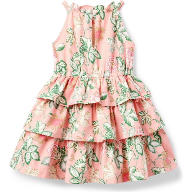 Floral Tiered Ruffle Dress, Multi - Dresses - 3