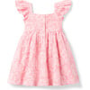 The Embroidered Bloom Dress, Pink - Dresses - 3 - thumbnail