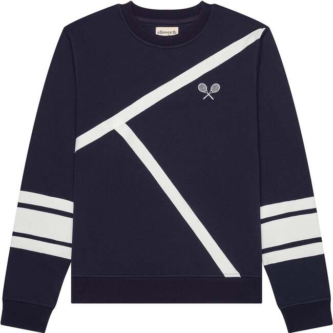 Elle Women's Sweatshirt, Tennis Lines