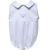 Tennis Bubble Romper, Blue - Rompers - 2 - thumbnail