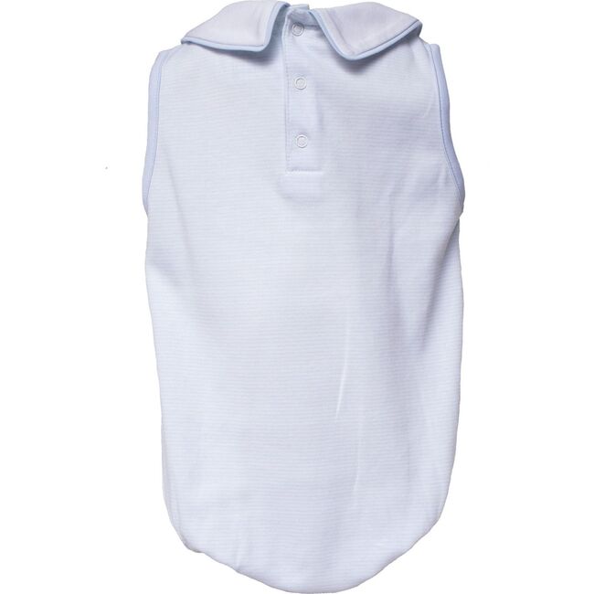 Tennis Bubble Romper, Blue - Rompers - 3