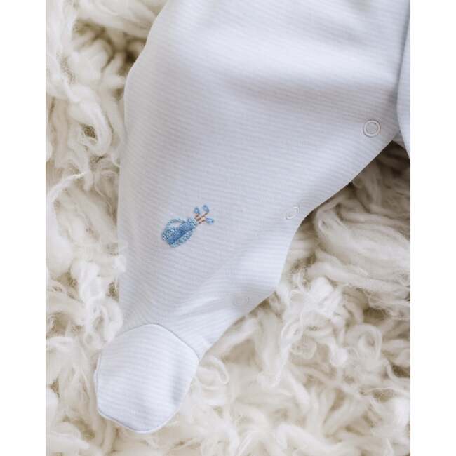 Golf Embroidered Pima Footie, Boys, Lt.Blue - Footie Pajamas - 3